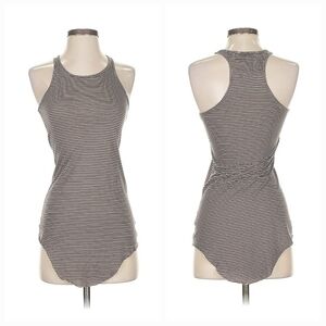 Frank & Eileen Tee Lab Tunic Tank Sz XS Stripped‎ Cotton Blend Racerback Light